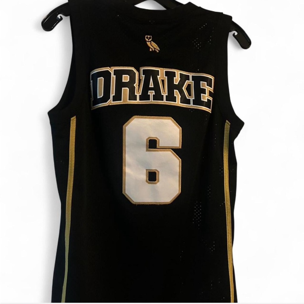 Black and Gold Drake ovo Jersey
